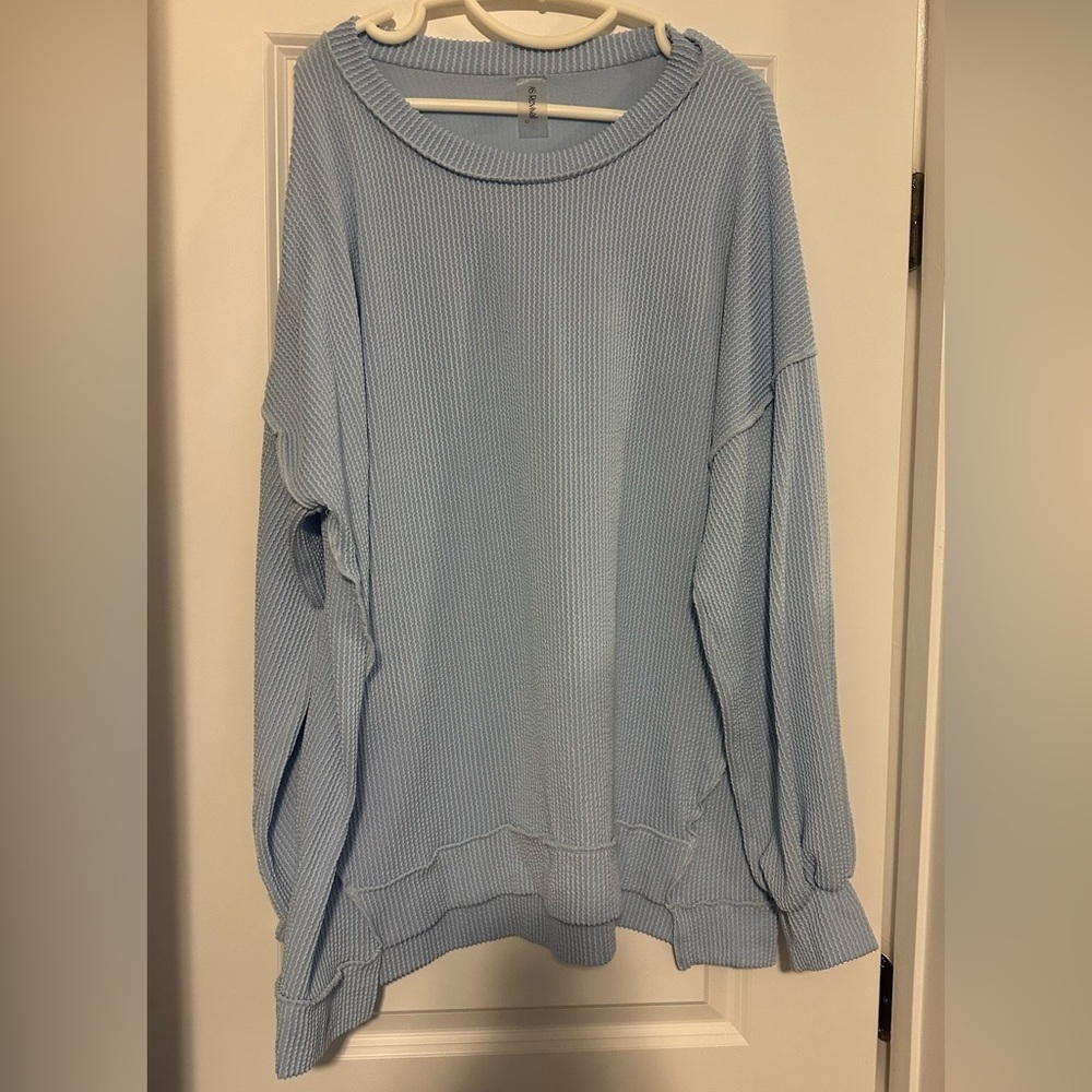 Alter’d State Light Blue Knit Sweater
